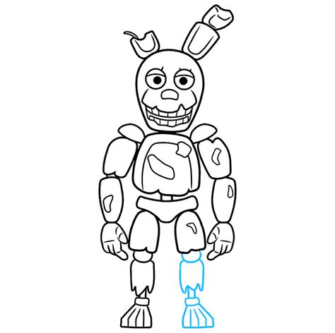 Image result for F-NaF Spring Trap Simple Drawing