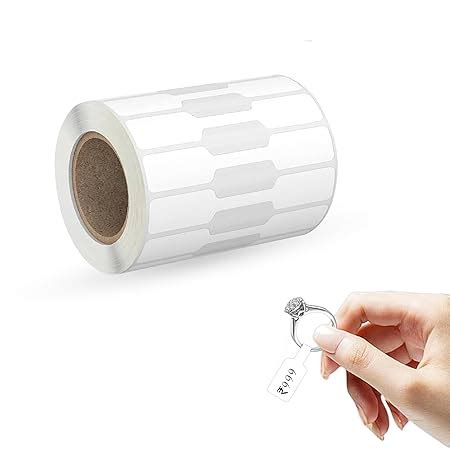 GLUN® 1000 Stickers Jewellery Price Tag Sticker, Dumbbell Shape, Non ...