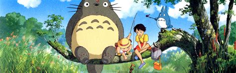 Download wallpaper river, tree, Totoro, my neighbor Totoro, ghibli ...