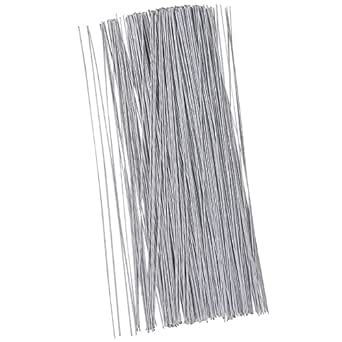 Floral Wire - 300 Piece Flower Wire, 18 Gauge Floral Stem Wire for ...