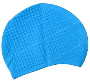 Buy Toyshine Bubble Design - Silicone Long Hair Swim Caps Comfortable ...
