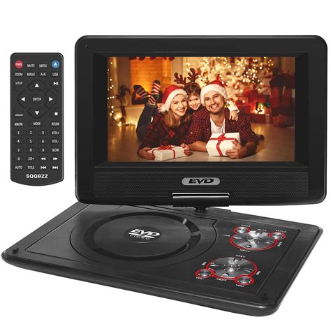 Buy 11.5" Portable DVD Player with 9.5" Swivel Screen, 5-Hours ...