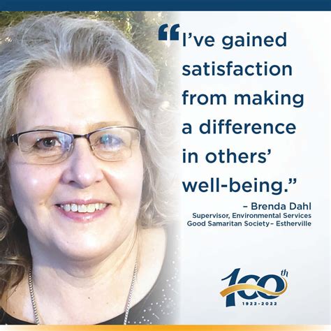 Good Samaritan Society on LinkedIn: Brenda Dahl says she’s been given ...