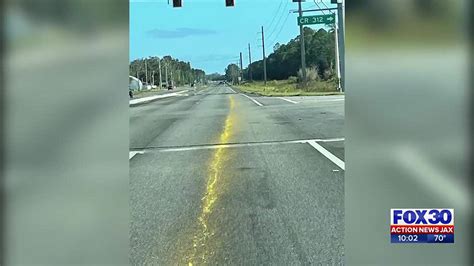 Second yellow line spotted in St. Johns County this month – Action News Jax