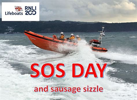 RNLI SOS Day & Sausage Sizzle, North Devon Yacht Club, Bideford, 23 ...