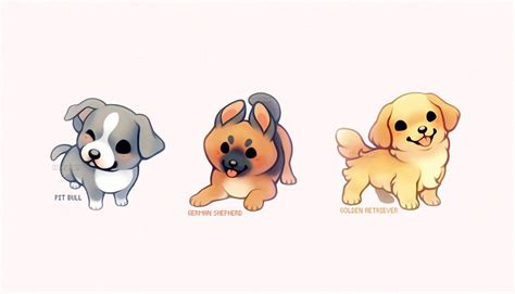 Puppies dog puppy Cute Kawaii Animals, Cute Animal Drawings Kawaii ...