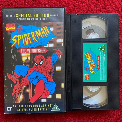 Spider-Man: The Venom Saga VHS Video (1994) 30212 – Horror Stock