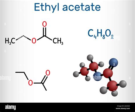 Ethyl ester of acetic acid Stock Vector Images - Alamy
