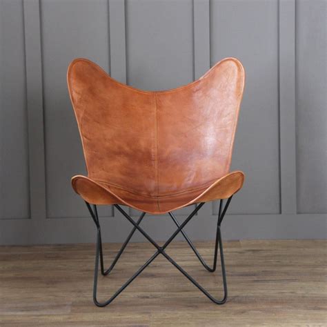 Buy Best Leather Butterfly Chairs Online India - MaheTri