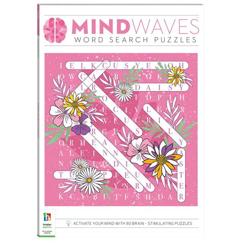 Mindwaves Puzzle Book Word Search - Calm Store