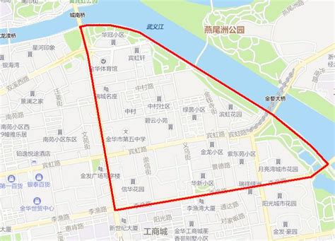 2020金华学区分布图,2020金华市学区分布图,金华市小学学区分布图(第2页)_大山谷图库