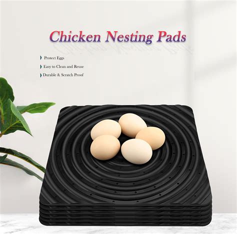 Washable Egg Nest Pads Chicken Nesting Pads for Laying Eggs Chicken ...
