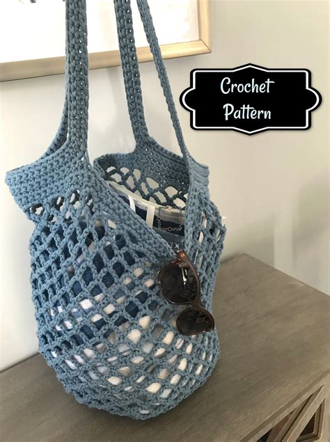 Free Crochet Pattern Beach Bag - Pattern Inspiration Daily