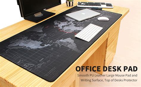 CARTSHOPPER World Map Extended Anti Slip Rubber Gaming Stitched Mouse ...