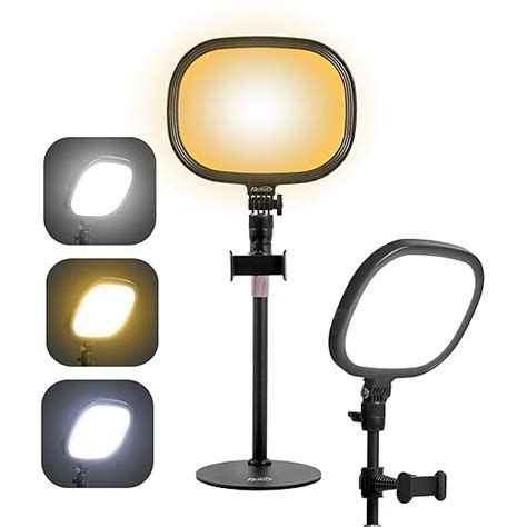 Arcnet USB Slab Light for Video Shotting with Adjustable Desk Stand for ...