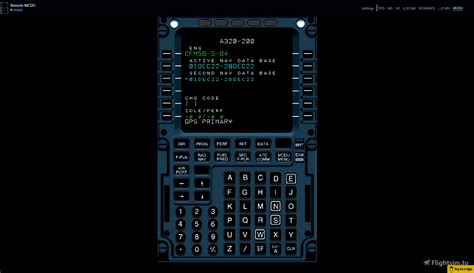 Image result for A320 MCDU Tutorial