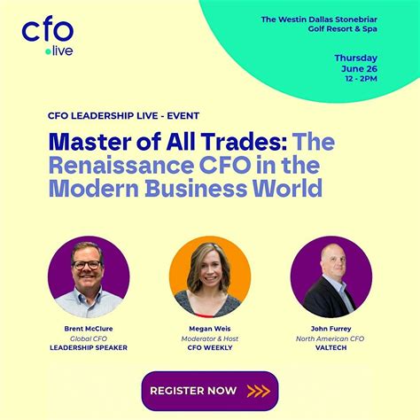 Master of All Trades: The Renaissance CFO in the Modern Business World ...