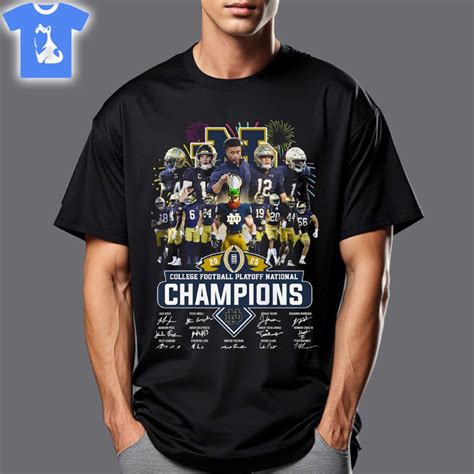 2025 College Football Playoff National Champions Notre Dame Shirt ...
