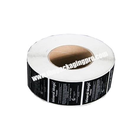 Custom adhesive vinyl paper rolls sticker