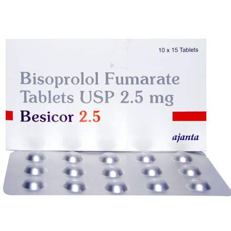 Besicor 2.5 mg Tablet 15's Price, Uses, Side Effects, Composition ...