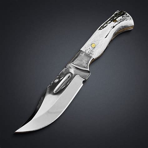 D2 Steel Hunting Knife // 2006 - Ash Blades - Touch of Modern