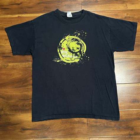 Vintage Rise Against Bricks Band Tee Rock Band T-shirt | Grailed