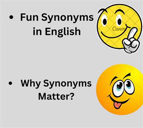 Changing Synonyms In English at Sara Wentworth blog