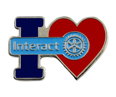 I Love Interact Pin – Tej Brothers