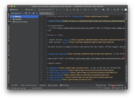 Import Project From GitHub to Android Studio 的图像结果