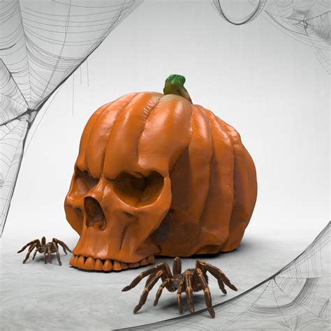 Make Your Own 3d printer halloween decor with These Spooky Designs
