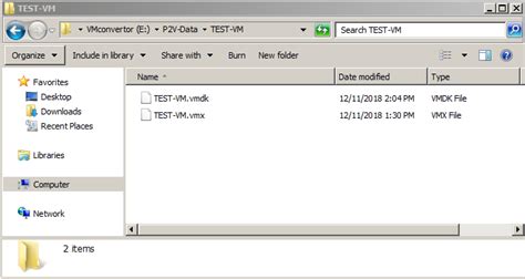 P2V Conversion 的图像结果