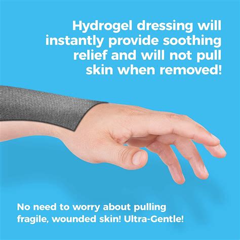 SilverSeal Burn and Wound Dressing | Hydrogel Pads with X-Static Silver ...