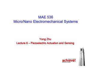 MEMS-Overview - Introduction to MEMS - Micro-Electro-Mechanical Systems ...