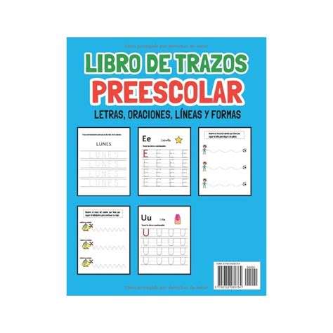 Libro de Trazos - Preescolar: Un Cuaderno de | Ubuy India