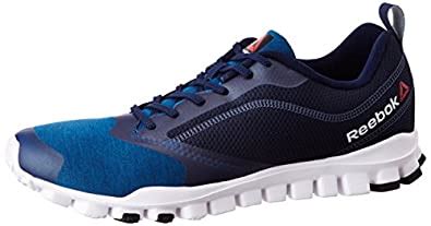 Reebok Men's Super Flex Col Navy, CLB Blue, Blk and Wht Running Shoes ...