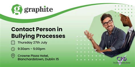 Becoming a Contact Person in Bullying Processes, Crowne Plaza Dublin ...