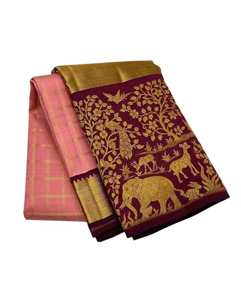 Buy NEOPOL KD Fashion Women's Banarasi Style Pure Kanjivaram Silk ...