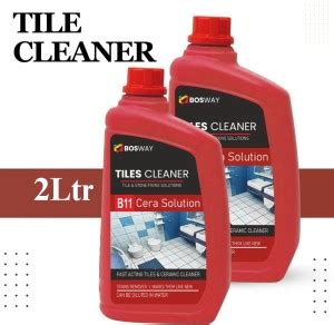 BosWay Tiles Cleaner Advance Powerful Concentrated liquid- (2LTR) for ...