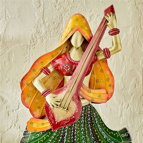 Buy Corsica Mystic India Metal Musician Lady Figurine from Corsica by ...