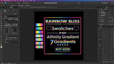 Image result for Rainbow Gradient Affinity