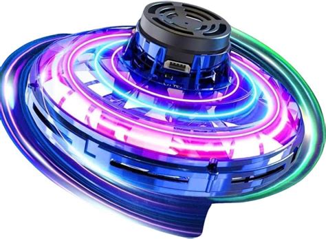 GELOFLER Flying Gyro Spinner 360° Rotating Magic UFO Hover Ball | Hand ...