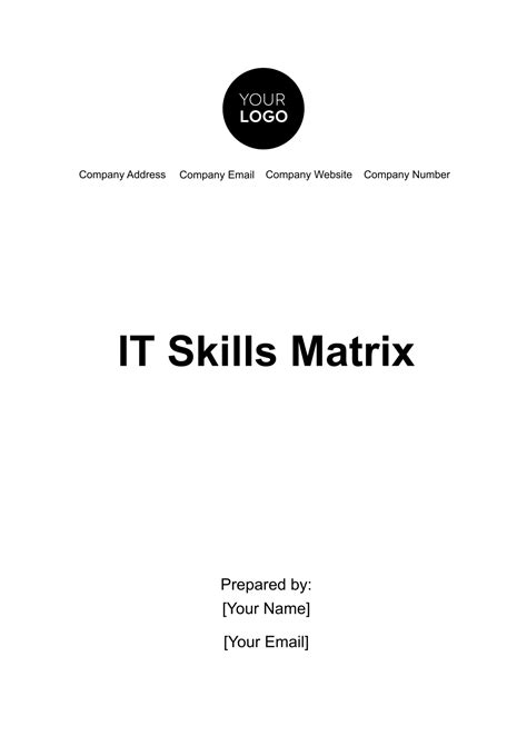 Image result for It Testing Capability Matrix Web Template