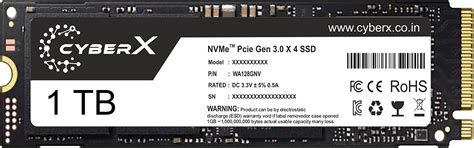 AARVEX AX650 NVME PCIe 2280 GEN 3x4 SSD 1024GB (1TB) : Amazon.in ...