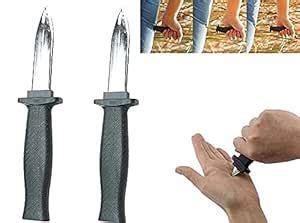 Buy Glan Set of 2 Pcs Magic Prank Tricky Knife for Kids and Adults Fun ...