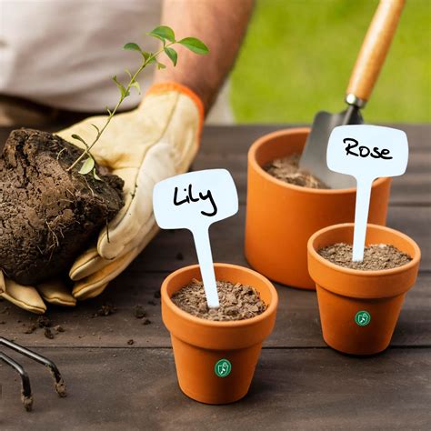 Urban Plant Gardening Name Tag - (Set of 10)