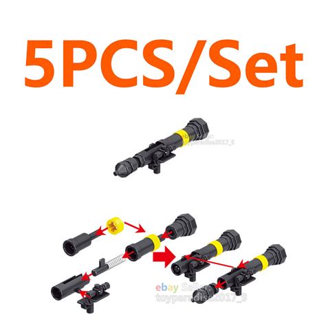 Buy MOC WWII Military Base Weapon Barrier Roadblock Box Scene Building ...