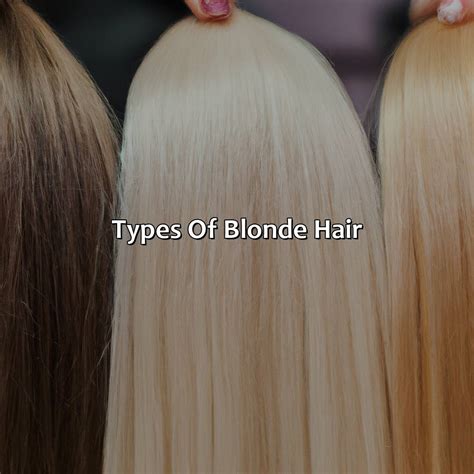 Different Shades Of Blonde - colorscombo.com