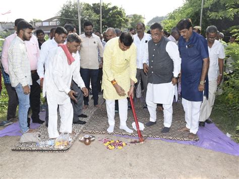 A new road will be built at a cost of Rs 6.40 crore, the foundation ...