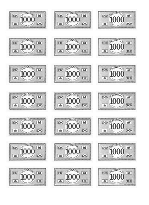 Monopoly money distribution - lanetawell