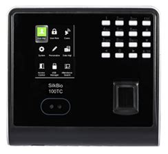 SilkBio-100TC Multi-Bio Time Attedance & Access Control Terminal ...